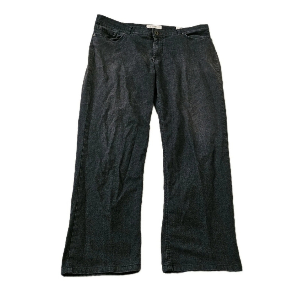 Brax Pants Mens 40 Dark Gray Feel Good Cooper Fancy Straight Inseam 29" Stretch
